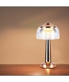 1W oplaadbare LED tafellamp, French Gold - 3-in-1, 1800mAh batterij, IP20, 13,5x26,5cm