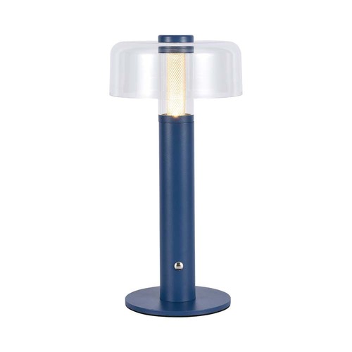 1W oplaadbare LED tafellamp - Violet, dimbaar, 3000K, USB opladen, 30cm hoog
