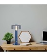 1W oplaadbare LED tafellamp - Violet, dimbaar, 3000K, USB opladen, 30cm hoog