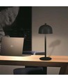 V-Tac Oplaadbare tafellamp 3-in-1 - CCT, zwart, IP20, touch dimbaar