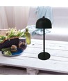 V-Tac Oplaadbare tafellamp 3-in-1 - CCT, zwart, IP20, touch dimbaar