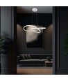 20W LED pendellamp, Ø50cm - 127lm/W, wit, circulair, 3000K, incl. lichtbron