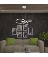 20W LED pendellamp, Ø50cm - 127lm/W, wit, circulair, 3000K, incl. lichtbron