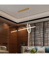 Decoratieve hanglamp voor eettafel, 85 cm - 3000K, zwart