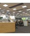 60x60 LED paneel, 36W - 110lm/W, 2-in-1 inbouw of opbouw, witte rand