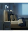 GU10 wandlamp met schakelaar - Wit, aluminium, zonder lichtbron