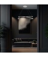 48W metalen plafondlamp - 800x1200mm, 3000K, wit, TRIAC dimbaar