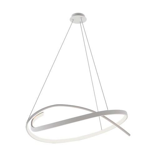 48W LED metalen plafondlamp - 800x1200mm, 4000K, wit, Triac-dimbaar