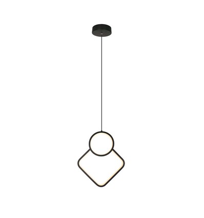 12W Designer hanglamp metaal - L280 x H1800mm, 1300lm, incl. lichtbron