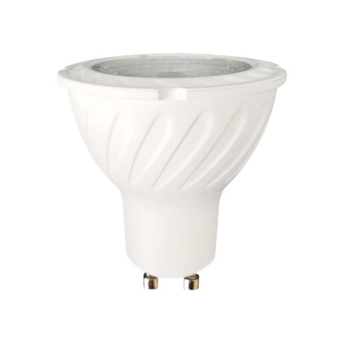 6W GU10 - Plastic Spot met Lens, Samsung Chip, 3000K