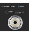 GU10 12W dimbare AR111 LED lamp - RA90, 4000K, 40 graden, 1031lm