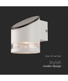 1W Solar wandlamp met sensor - 3000K, IP54, bewegingssensor, warm wit