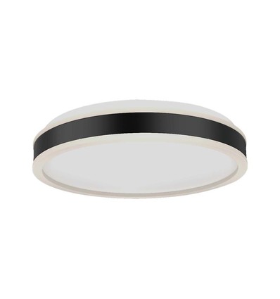 38W Designer LED plafondlamp - 4000K, witte rand, vierkant