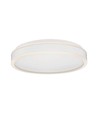 38W LED designer plafondlamp - Ø40cm, 4000K, witte rand, incl. lichtbron