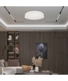 38W LED designer plafondlamp - Ø40cm, 4000K, witte rand, incl. lichtbron