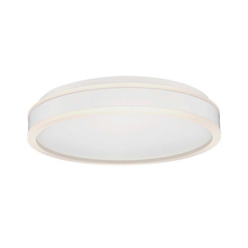 24W LED designer plafondlamp - Ø40cm, 2500lm, 4000K, wit, rond