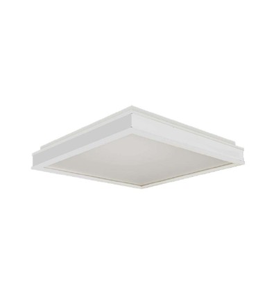 18W LED designer plafondlamp, vierkant - 1490lm, wit, 4000K, IP20