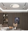 24W LED designer plafondlamp - Ø30cm, 105lm/W, wit, rond, 4000K, incl. lichtbron
