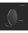 12W ronde LED wandlamp, zwart - CCT, dimbaar, IP65, 1200lm, incl. lichtbron