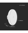 12W LED wandlamp, 3-in-1 CCT dimbaar - 1200lm, IP65, zwart/wit, 16x16cm, incl. lichtbron