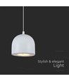 LED hanglamp Ø100 - 3000K, licht wit, behuizing