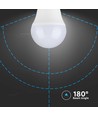 V-Tac 3,7W E27 LED-lamp - Samsung Chip, G45