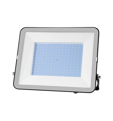 200W LED breedstraler, Samsung LED chip - 185lm/W, IP65, 6500K, zwart, 5 jaar garantie