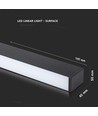 40W dimbaar LED pendelarmatuur - 120cm, UGR 19