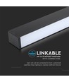 40W dimbaar LED pendelarmatuur - 120cm, UGR 19