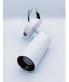 12W Ø5,2cm Inbouwspot dimbaar RA90 - Zaaggat: Ø5,5 cm, Afmetingen: Ø5,2 cm, Wit