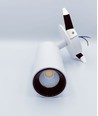 12W Ø5,2cm Inbouwspot dimbaar RA90 - Zaaggat: Ø5,5 cm, Afmetingen: Ø5,2 cm, Wit