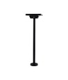 2W LED solar tuinspot met prikpen - IP65, 3-in-1 CCT, zwart, bewegingssensor, aluminium voet