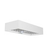 6W LED wandlamp op zonne-energie met sensor - 900lm, IP65, wit, 4000K, incl. batterij