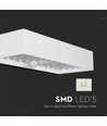 6W LED wandlamp op zonne-energie met sensor - 900lm, IP65, wit, 4000K, incl. batterij