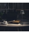 1,5W oplaadbare LED tafellamp, zwart - 150lm, 3-in-1 CCT, touch dimbaar, 5V, incl. batterij