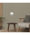 5W LED hanglamp, wit - Klokvormig, 500lm, 3000K, 60 graden, IP20
