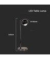 6W LED tafellamp in zwart metaal - 500lm, 3000K, IP20 binnenshuis, hoogte 44,5cm