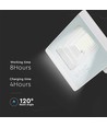 40W LED breedstraler op zonne-energie - IP65, met zonnepaneel en afstandsbediening, buiten