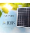 40W LED breedstraler op zonne-energie - IP65, met zonnepaneel en afstandsbediening, buiten