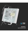 35W zonnepaneel met LED schijnwerper - 4000K, Wit Huis