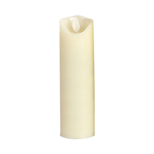 LED tafellamp met vlameffect, 5,3x17,5cm - 2700K, batterijgevoed, bewegende vlam, decoratieve verlichting
