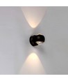 10W LED wandlamp - Zwart, 3000K, 13,5x10 cm, binnen, incl. lichtbron