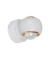 10W LED wandlamp met up/down light - Wit, 3000K, 13,5x10 cm, IP44, incl. lichtbron
