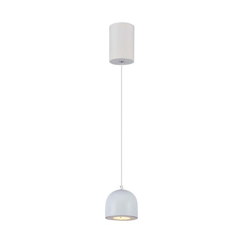 8,5W LED pendellamp, Ø10cm - Lichtgrijs, 850lm, touch on/off, verstelbare kabel, incl. lichtbron