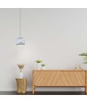 8,5W LED hanglamp - Ø12-18cm, wit, touch on/off, 3000K, incl. lichtbron