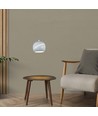 8,5W LED hanglamp - Ø12-18cm, wit, touch on/off, 3000K, incl. lichtbron
