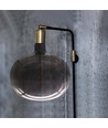 4W Kogelvorm Lamp E27 - Kooldraad Zwart glas 300°