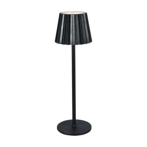 1,5W oplaadbare LED tafellamp, CCT - Touch dimbaar, USB-C, zwart, in hoogte verstelbaar