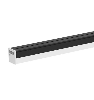 120cm 40W LED lichtlijn - 6500K, zwart