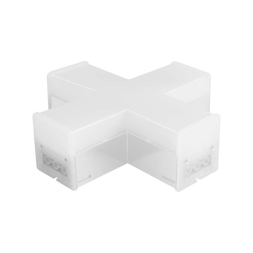 12W X-connector voor spanningsrail, wit - 1200lm, 4000K, IP20, IK08, 120 graden